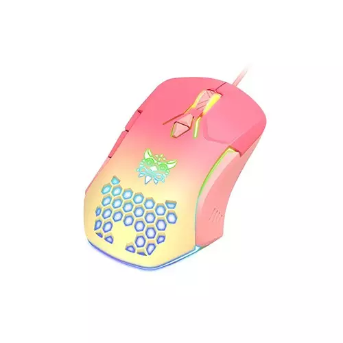 ONIKUMA CW902 RGB Wired Gaming Mouse (Peach Gradient)