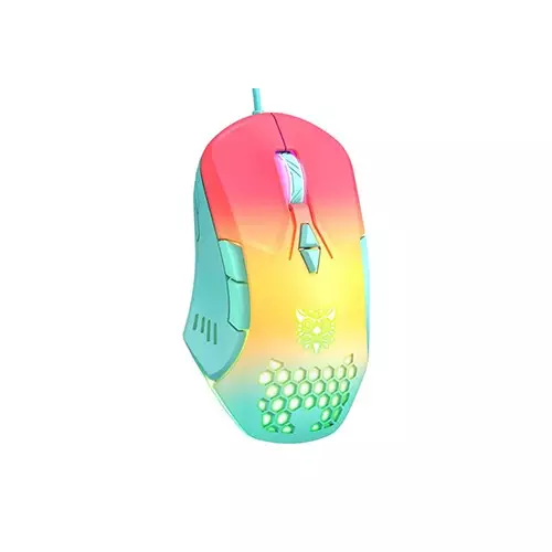 ONIKUMA CW902 RGB Wired Gaming Mouse (Red-Orange-Green)