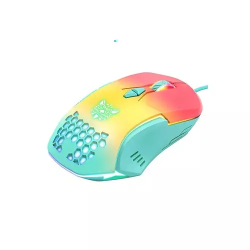 ONIKUMA CW902 RGB Wired Gaming Mouse (Red-Orange-Green)-gallery-2