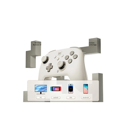 BIGBIGWON CHOCO Gaming Controller (Choco Grey) - 5