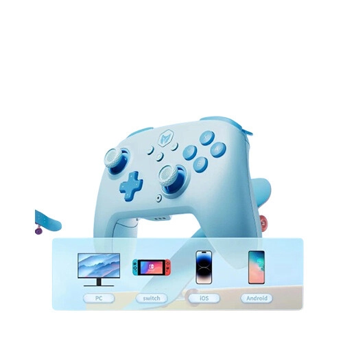 BIGBIGWON CHOCO Gaming Controller (Choco Blue) - 5