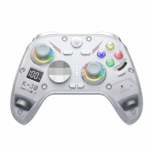 AOLION K30 TMR Tri-Mode Wireless Gaming Controller (White)