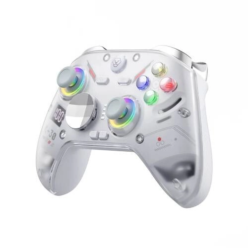 AOLION K30 TMR Tri-Mode Wireless Gaming Controller (White) - 1
