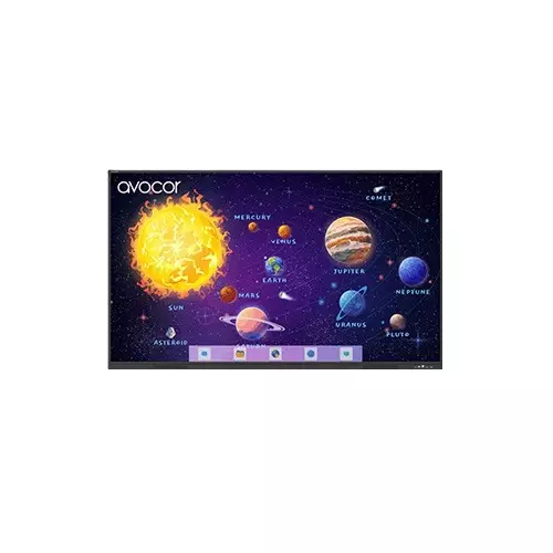 AVOCOR AVS-6510E S SERIES 65" 4K UHD 8GB RAM 64GB ROM Interactive Flat Panel Display