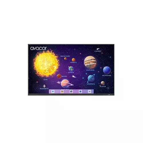 AVOCOR AVS-6510E S SERIES 65" 4K UHD 8GB RAM 64GB ROM Interactive Flat Panel Display