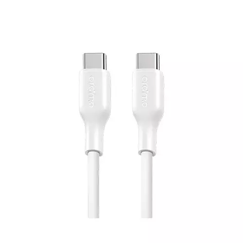 Oraimo RobustLine OCD-114CC 60W Type-C to Type-C Cable (White)