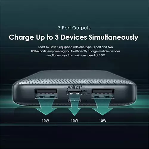 Oraimo Traveler 15 Flash 20000mAh 15W Fast Charging Power Bank-gallery-1