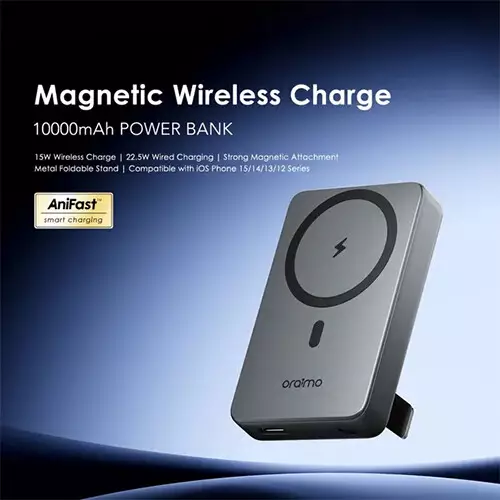 Oraimo MagPower 15 10000mAh 15W Wireless Power Bank-gallery-1