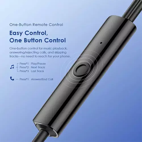 Oraimo CONCH 2 Neo 3.5MM Wired In-Ear Earphone (Mint)-gallery-2