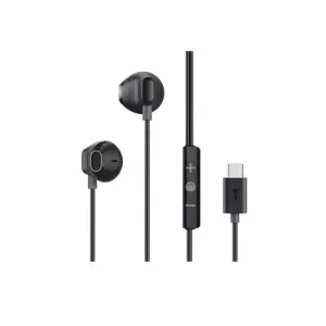 Oraimo Halo Airy Type-C Half In-ear Wired Earphone (Black)