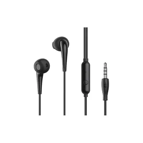 Oraimo Halo 2S 3.5mm Half In-Ear Wired Earphone (Black)
