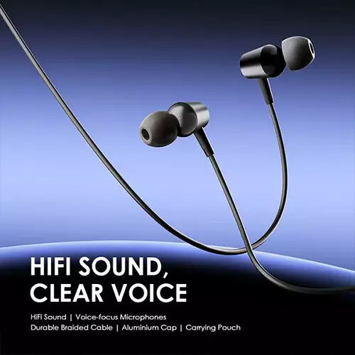 Oraimo Trumpet 3 3.5mm HIFI Audio In-Ear Earphones-gallery-1