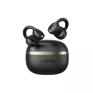 Oraimo OpenSnap Clip-On True Wireless Earbuds (Black)
