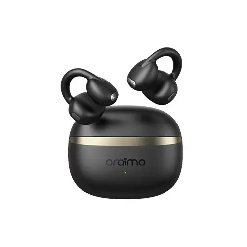 Oraimo OpenSnap Clip-On True Wireless Earbuds (Black)