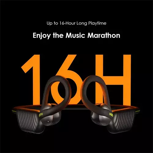 Oraimo OpenCirclet 2 IPX5 Steps Tracking Open-Ear Bluetooth Neckband-gallery-4