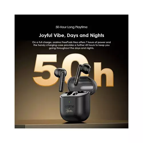 Oraimo FreePods Neo x Tahsan True Bluetooth Earbuds (Blue)-gallery-2