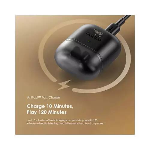 Oraimo FreePods Neo x Tahsan True Bluetooth Earbuds (Blue)-gallery-3