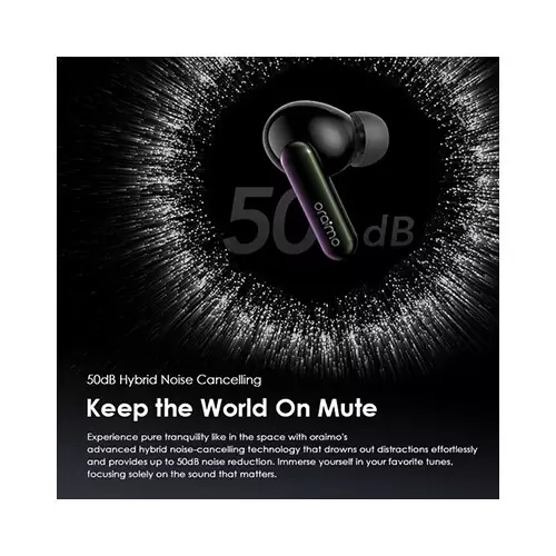 Oraimo SpaceBuds Hybrid ANC True Wireless Earbuds - 3
