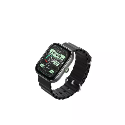 Oraimo OSW-807 Watch 6 BT Calling Smart Watch (Chrome)-gallery-1