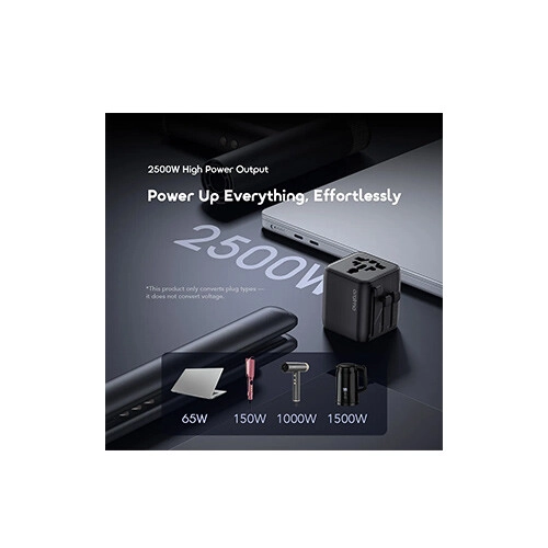 Oraimo OCW-T01 Universal Safety Charging Travel Adapter-gallery-2