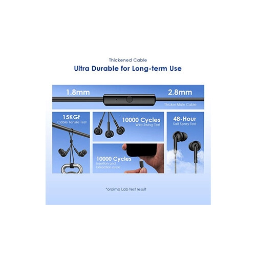 Oraimo CONCH 2C Type-C In-Ear Wired Earphone-gallery-2