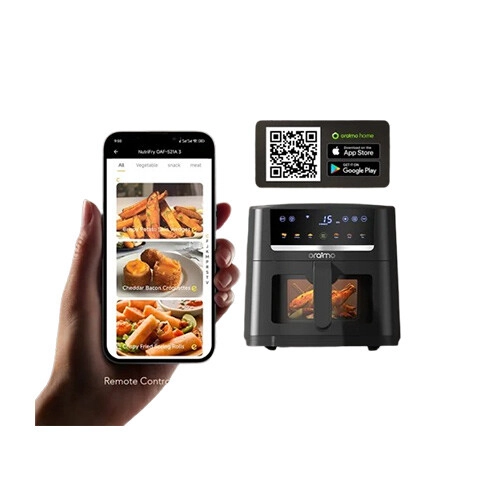 Oraimo NutriFry S1 Ultra 6L 1500W Smart Wi-Fi Air Fryer - 2