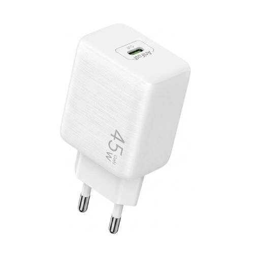 Oraimo PowerGaN 451 45W GaN White Charger with USB-C Cable (EU) - 1