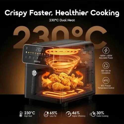 Oraimo Intellifry 1600W 9L (OAF-502A) Air Fryer - 2