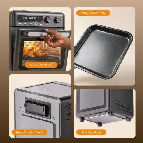 Oraimo BakeAir Pro 8-in-1 (OAO-561A) 1850W 20L Air Oven - 3