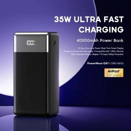 Oraimo PowerNova Q41 40000mAh 22.5W Power Bank - 1