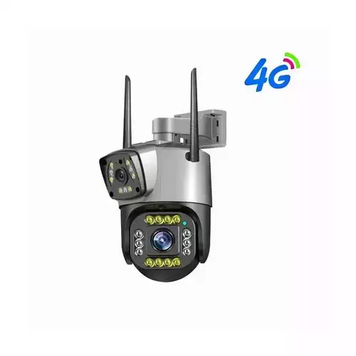 Champion V380 Double Lens PTZ 4G Outdoor IP Camera