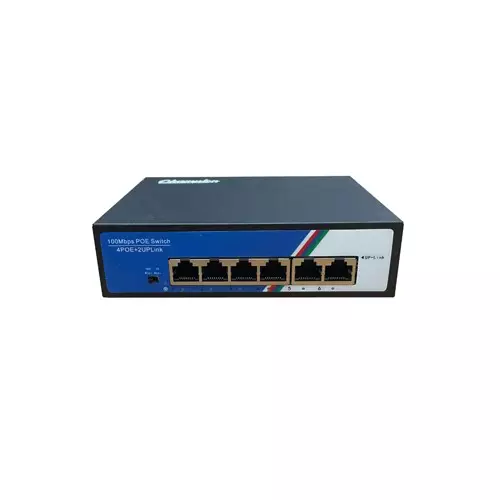 Champion 4+2 POE 100M Network Switch