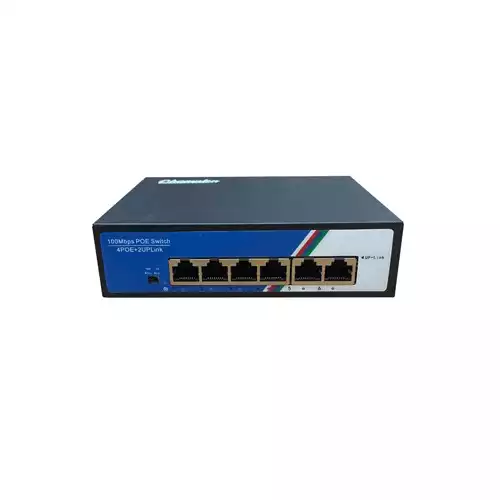 Champion 4+2 POE 100M Network Switch