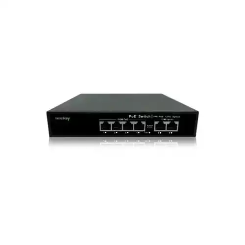 Nexakey NS600S-4P2U 4 Port 100M Unmanaged PoE Switch