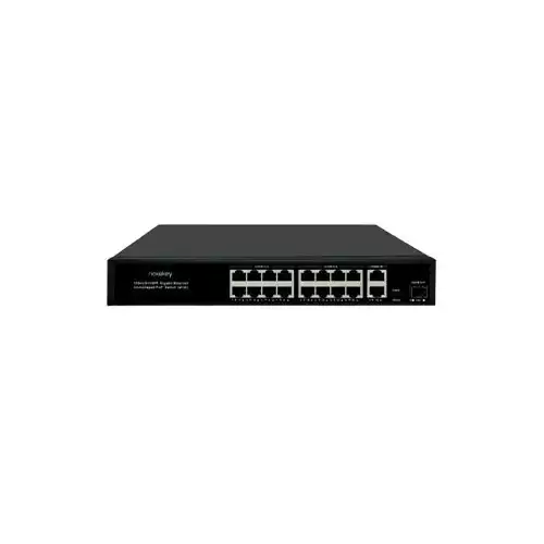 Nexakey NS-6000GS-16P2U1S 16 Port Unmanaged PoE Switch