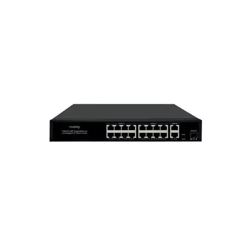 Nexakey NS-6000GS-16P2U1S 16 Port Unmanaged PoE Switch