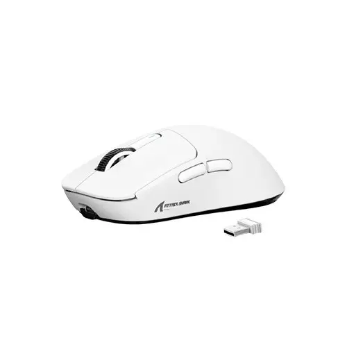 ATTACK SHARK X3 Lightweight Tri-Mode 26000 Wireless Gaming Mouse White-gallery-1
