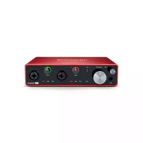 Focusrite Scarlett 4i4 3rd Gen USB Recording Interface