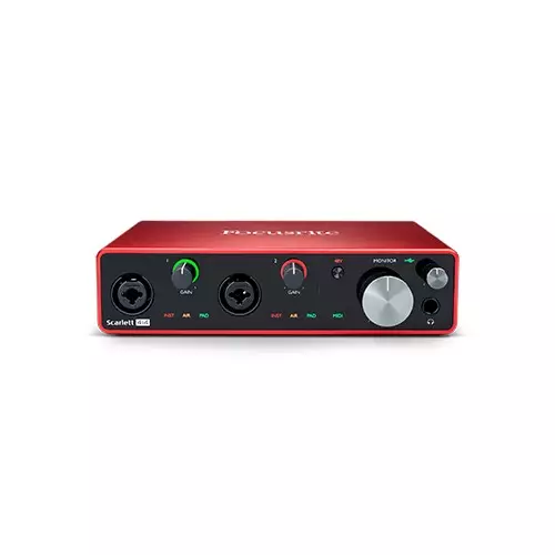 Focusrite Scarlett 4i4 3rd Gen USB Recording Interface