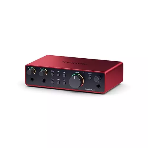 Focusrite Scarlett 2i2 4th Gen Type-C Audio Interface - 2