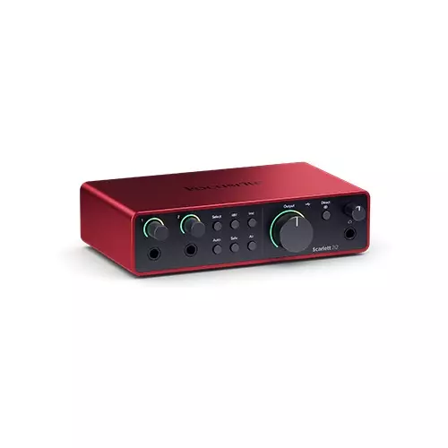 Focusrite Scarlett 2i2 Studio 4th Gen USB Audio Interface Combo-gallery-1