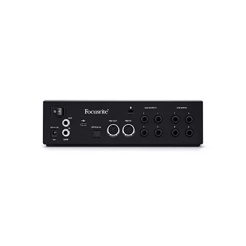 Focusrite Clarett+ 4Pre 18x8 Type-C Audio Interface-3