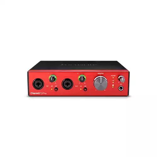 Focusrite Clarett+ 2Pre 10x4 Type-C Audio Interface