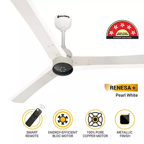Atomberg Renesa+ AT-101 56 Inch BLDC Ceiling Fan with Remote-gallery-1
