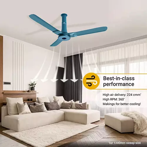 Atomberg Studio+ AT-136 48 Inch BLDC Ceiling Fan With Remote-gallery-1