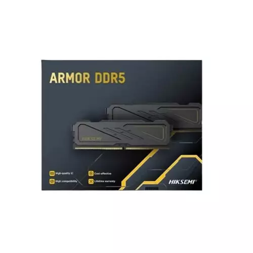 Hiksemi ARMOR 16GB DDR5 5600 MHz CL40 Desktop Ram (Black)-gallery-4