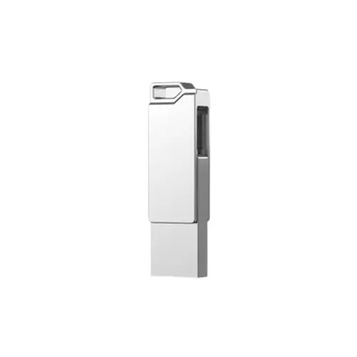 Hiksemi Sync HS-USB-E327C 64GB USB 3.2 Flash Drive (Silver)-gallery-2