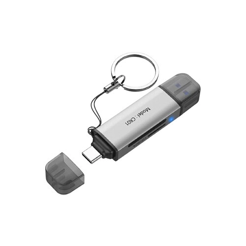 Hiksemi CR01 2 in 1 Card Reader