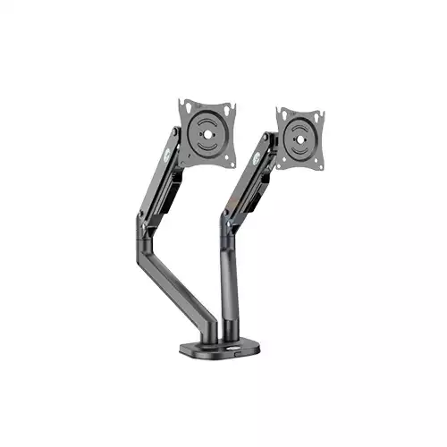 ZENO M8D/B 17-32 Inch Double Arm Gas-Strut Desktop Monitor Stand