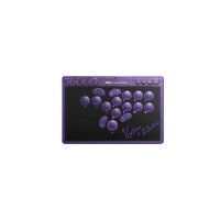 8BitDo Arcade Gaming Controller Transparent Purple Signature Edition